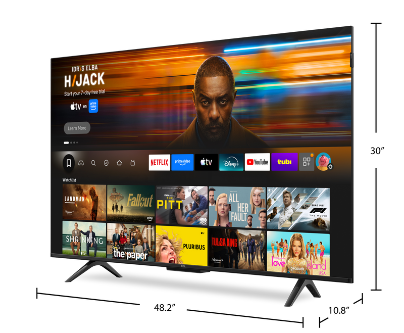 TCL 55\" Q6L Series QLED 4K UHD HDR Smart Fire TV (55Q6L) - 2026 Model