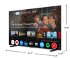 TCL 98" P8L Series Mini-LED QLED 4K UHD HDR Smart Google TV (98P8L) – 2026 Model | Téléviseur intelligent Mini DEL QLED TCL de série P8L UHD 4K de 98 po avec HDR et Google TV (98P8L) - modèle 2026