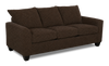 Made in Canada Customizable Sofa Lab Arc 86\" Fabric Sofa  – Teddy Walnut