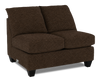 Made in Canada Customizable Sofa Lab Arc 46" Armless Fabric Loveseat – Teddy Walnut | Causeuse sans accoudoirs personnalisable Arc de Sofa Lab de 46 po fabriquée au Canada en tissu - Teddy Walnut