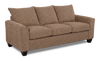 Made in Canada Customizable Sofa Lab Arc 86\" Fabric Sofa Bed - Chenille Praline