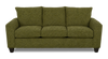 Made in Canada Customizable Sofa Lab Arc 86" Fabric Sofa Bed - Chenille Moss | Sofa-lits personnalisable Arc de Sofa Lab de 86 po fabriqué au Canada en tissu - Chenille Moss