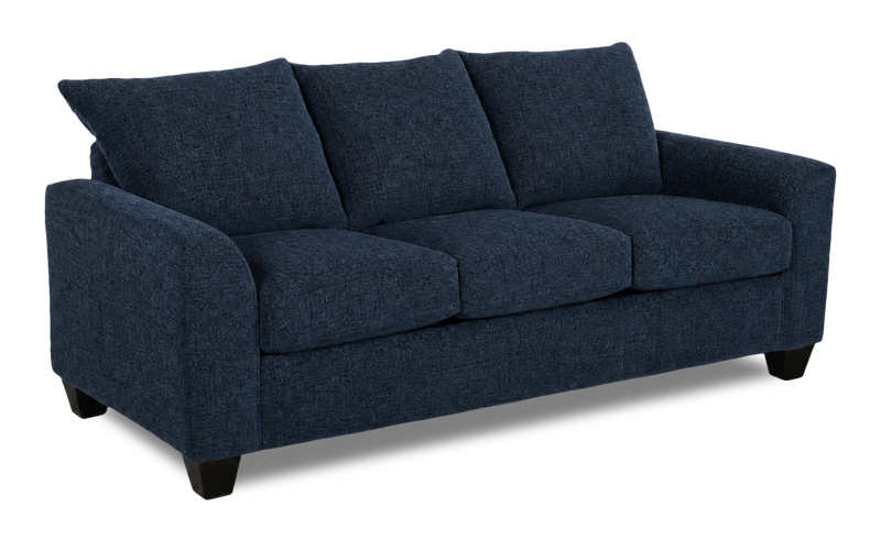 Made in Canada Customizable Sofa Lab Arc 86\" Fabric Sofa Bed - Chenille Pacific