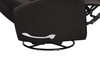 Asher 31.5" Genuine Leather Swivel Glider Reclining Chair – Dark Brown | Fauteuil pivotant, coulissant et inclinable Asher de 31.5 po en cuir véritable - brun foncé