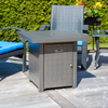 Aster Fire Pit Table, 28"W, 40,000 BTU, Propane/Natural Gas Convertible, Metal | Foyer-table Aster convertible au propane ou au gaz naturel de 28 po (L) et de 40 000 BTU en métal