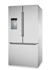 Bosch 36" Cu. Ft French Door Refrigerator and 4.6 Cu. Ft. Electric Range – Stainless Steel | Réfrigérateur de 36 pi3 à portes françaises et cuisinière électrique de 4,6 pi3 de Bosch - acier inoxydable