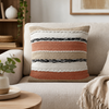 Bavaro Fabric Accent Pillow -Multi-Colour | Coussin décoratif Bavaro en tissu - multicolore