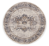 Blanche Multi-Colour Round Area Rug – 7’ x 7’ | Carpette ronde Blanche multicolore - 7 pi x 7 pi