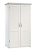 Boon 21.81" Storage Accent Cabinet with Fold Out Work Surface – Glacier White | Armoire décorative de rangement Boon de 21,81 po avec surface de travail pliable - blanc glacier