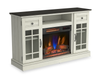 Brighton 54” Contemporary Electric Fireplace TV Stand for TVs up to 58” – Fairfax Oak | Meuble pour téléviseur contemporain Brighton de 54 po avec foyer électrique pour téléviseurs jusqu’à 58 po - chêne Fairfax