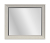 Celine Bedroom Dresser Mirror - Ivory  | Miroir de commode de chambre à coucher Celine - ivoire