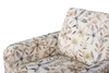 Made in Canada Sofa Lab Customizable Club 36" Fabric Accent Chair with Wood Legs – Dust Accent Fabric | Fauteuil d’appoint personnalisable Club de Sofa Lab de 36 po fabriqué au Canada en tissu avec pattes en bois - tissu décoratif Dust