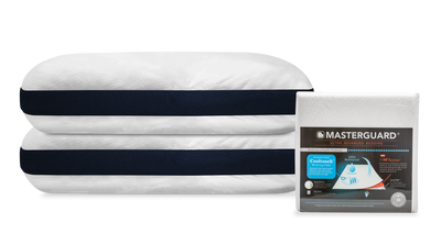 Masterguard Cooltouch™ King Mattress Protector with 2 Cooltouch™ Plus King Pillows | Protège-matelas CooltouchMC de MasterguardMD pour très grand lit avec 2 CooltouchMC Plus oreillers pour très grand lit