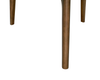 Deco 42.5” Modern Oval Coffee Table – Walnut | Table à café ovale moderne Deco de 42,5 po - noyer