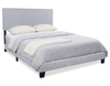 Delta 5pc Bedroom Set with Bed, Dresser & Mirror, Black - Queen Size | Ensemble de chambre à coucher Delta 5 pièces avec lit, commode et miroir, noir - format grand lit