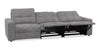 Scott Living Elevate Modular 115" Chenille Fabric Power Reclining Sofa - Grey | Sofa modulaire à inclinaison électrique Elevate de Scott Living de 115 po en tissu de chenille - gris