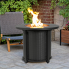 Ember Fire Pit Table, 30"W, 40,000 BTU, Propane, Metal | Foyer-table à gaz propane Ember de 30 po (L) et de 40 000 BTU en métal