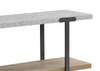 Felicity 60” TV Stand with Cable Management for TVs up to 65”– Natural & Faux Stone | Meuble pour téléviseur Felicity de 60 po avec système de gestion des câbles pour téléviseurs jusqu’à 65 po - naturel et imitation de pierre