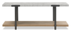 Felicity 60” TV Stand with Cable Management for TVs up to 65”– Natural & Faux Stone | Meuble pour téléviseur Felicity de 60 po avec système de gestion des câbles pour téléviseurs jusqu’à 65 po - naturel et imitation de pierre
