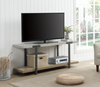 Felicity 60” TV Stand with Cable Management for TVs up to 65”– Natural & Faux Stone | Meuble pour téléviseur Felicity de 60 po avec système de gestion des câbles pour téléviseurs jusqu’à 65 po - naturel et imitation de pierre