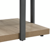 Felicity 22” Square End Table with Shelf - Grey | Table de bout carrée Felicity de 22 po avec tablette - grise