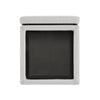 Halifax 14.75” Fabric Storage Ottoman – Light Grey | Pouf de rangement Halifax de 14,75 po en tissu - gris clair