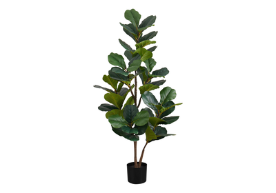 49” Artificial Indoor Fiddle Tree in 5” Pot  | Figuier lyre artificiel de 49 po en pot de 5 po pour l’intérieur