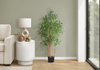 50” Artificial Indoor Bamboo Tree in 5” Pot  | Bambou artificiel de 50 po en pot de 5 po pour l’intérieur