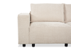 Infinity 2-Piece Modular Chenille Fabric Loveseat – Taupe | Causeuse modulaire Infinity 2 pièces en tissu de chenille - taupe