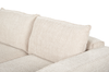 Infinity Modular 4-Piece Chenille Fabric Sofa Sectional – Taupe | Sofa sectionnel modulaire Infinity 4 pièces en tissu de chenille - taupe