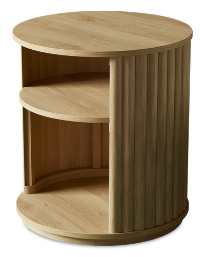 Juniper 20" Modern End Table – Natural Oak | Table de bout moderne Juniper de 20 po - chêne naturel