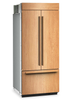 KitchenAid 36" 20.8 Cu. Ft. Built-In French Door Bottom Mount Refrigerator - Panel Ready - KBFN536TPA | Réfrigérateur encastré KitchenAid de 20,8 pi3 et de 36 po à portes françaises à congélateur inférieur - panneau personnalisable - KBFN536TPA