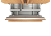 KitchenAid 36" 20.8 Cu. Ft. Built-In French Door Bottom Mount Refrigerator - Panel Ready - KBFN536TPA | Réfrigérateur encastré KitchenAid de 20,8 pi3 et de 36 po à portes françaises à congélateur inférieur - panneau personnalisable - KBFN536TPA