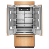 KitchenAid 36" 20.8 Cu. Ft. Built-In French Door Bottom Mount Refrigerator - Panel Ready - KBFN536TPA | Réfrigérateur encastré KitchenAid de 20,8 pi3 et de 36 po à portes françaises à congélateur inférieur - panneau personnalisable - KBFN536TPA