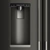 KitchenAid 35.6" 23.1 Cu. Ft. Counter-Depth French Door Refrigerator – Black Ore - KRFC536SBE | Réfrigérateur KitchenAid de 23,1 pi³ et de 35,6 po à profondeur de comptoir à portes françaises - minerai noir - KRFC536SBE