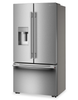 KitchenAid 36.6" 23.9 Cu. Ft. Counter Depth French Door Refrigerator - Stainless Steel - KRFC736SPS | Réfrigérateur KitchenAid de 23,9 pi3 et de 36,6 po de profondeur comptoir à portes françaises - acier inoxydable - KRFC736SPS