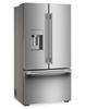 KitchenAid 36.6" 23.9 Cu. Ft. Counter Depth French Door Refrigerator - Stainless Steel - KRFC736SPS | Réfrigérateur KitchenAid de 23,9 pi3 et de 36,6 po de profondeur comptoir à portes françaises - acier inoxydable - KRFC736SPS