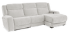 Shaquille O’Neal Home Legacy 3-Piece Right-Facing Power Reclining Sectional with Shaq-o-pedic Comfort - Grey  | Sofa sectionnel de droite à inclinaison électrique Legacy de Shaquille O’Neal Home 3 pièces avec confort Shaq-o-pedic - gris