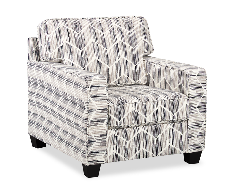 Lennox 31\" Fabric Accent Chair - Multicolour