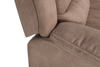 Marcel 6-Piece Fabric Power Reclining Sectional with Storage Console and USB Port - Warm Brown | Sofa sectionnel à inclinaison électrique Marcel 6 pièces en tissu avec console de rangement et port USB –  brun chaud