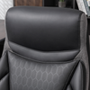 Shaquille O’Neal Home Maximos 29.5” High Back Executive Office Chair with Extended Headrest – Black | Fauteuil président Maximos de Shaquille O’Neal Home de 29,5 po à dossier haut avec appuie-tête prolongé – noir