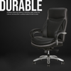 Shaquille O’Neal Home Maximos 29.5” High Back Executive Office Chair with Extended Headrest – Black | Fauteuil président Maximos de Shaquille O’Neal Home de 29,5 po à dossier haut avec appuie-tête prolongé – noir
