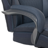 Shaquille O’Neal Home Maximos 29.5” Big & Tall High Back Executive Office Chair with Extended Headrest – Blue | Fauteuil président large et haut Maximos de Shaquille O’Neal Home de 29,5 po à dossier haut avec appuie-tête prolongé – bleu