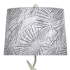 Misty 15" Table Lamp with Fabric Shade – Villa Grey | Lampe de table Misty de 15 po avec abat-jour en tissu - gris villa