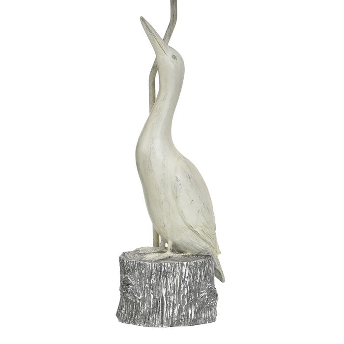 Misty 15\" Table Lamp with Fabric Shade – Villa Grey