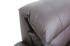Momento 90" Genuine Leather Power Reclining Sofa – Chocolate  | Sofa à inclinaison électrique Momento de 90 po en cuir véritable - chocolat