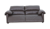 Momento 90" Genuine Leather Power Reclining Sofa – Chocolate  | Sofa à inclinaison électrique Momento de 90 po en cuir véritable - chocolat
