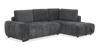 Moonlight Right-facing 2-piece Sleeper Sectional with Storage Chaise – Grey  | Sofa sectionnel-lit de droite Moonlight 2 pièces avec fauteuil long de rangement - gris