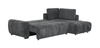 Moonlight Right-facing 2-piece Sleeper Sectional with Storage Chaise – Grey  | Sofa sectionnel-lit de droite Moonlight 2 pièces avec fauteuil long de rangement - gris