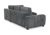 Moonlight Right-facing 2-piece Sleeper Sectional with Storage Chaise – Grey  | Sofa sectionnel-lit de droite Moonlight 2 pièces avec fauteuil long de rangement - gris